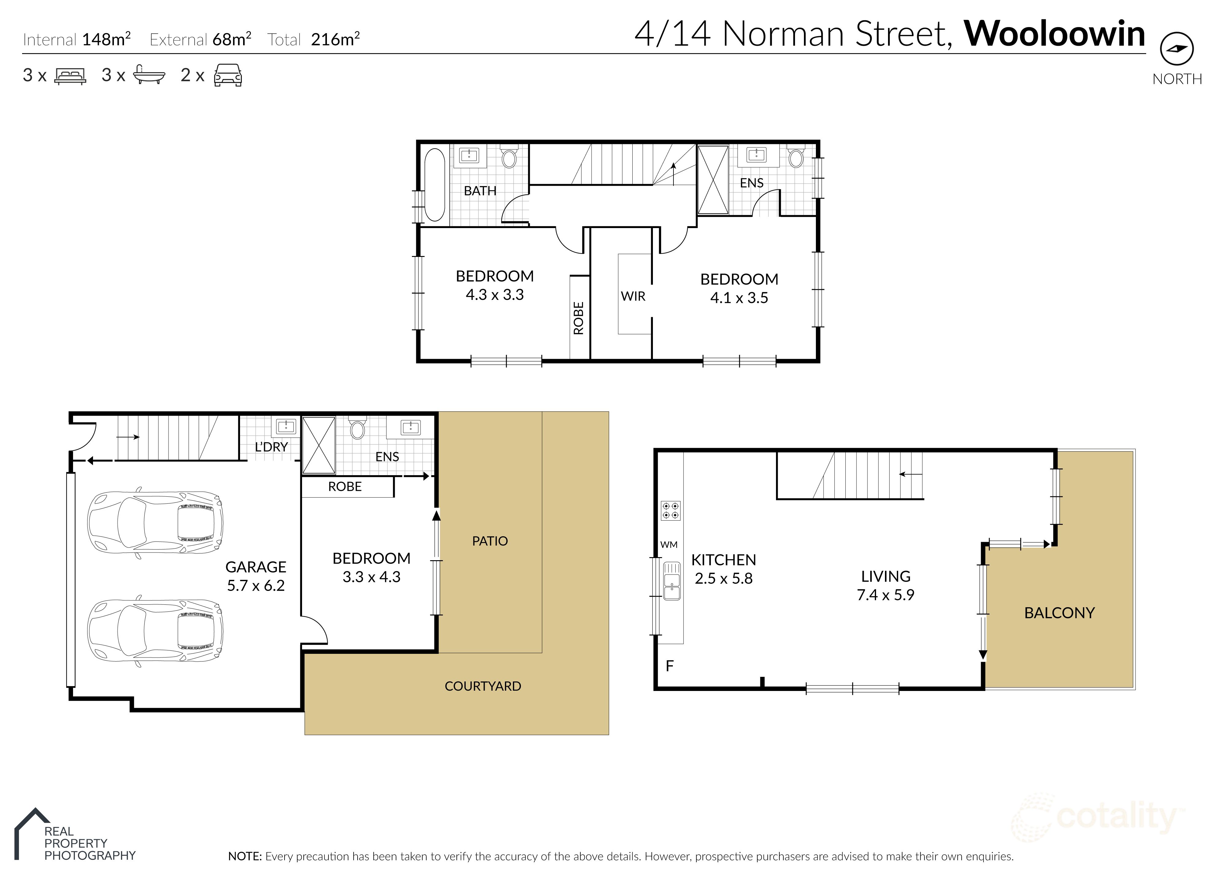 4/14 Norman St, Wooloowin, QLD 4030