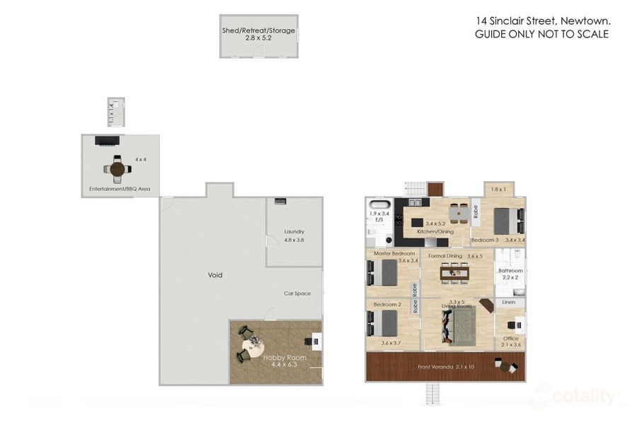 14 Sinclair St, Newtown, QLD 4305