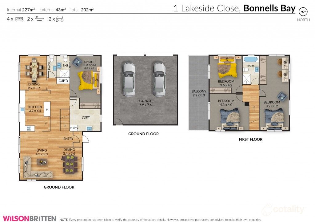 1 Lakeside Cl, Bonnells Bay, NSW 2264