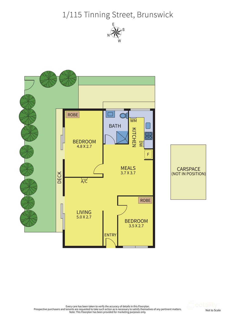 1/115 Tinning St, Brunswick, VIC 3056