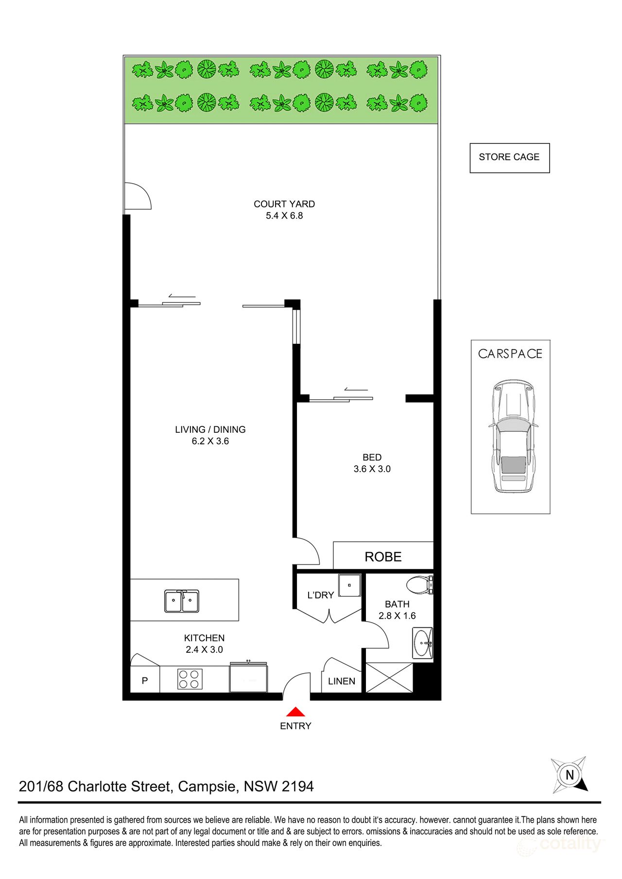 201/68 Charlotte St, Campsie, NSW 2194