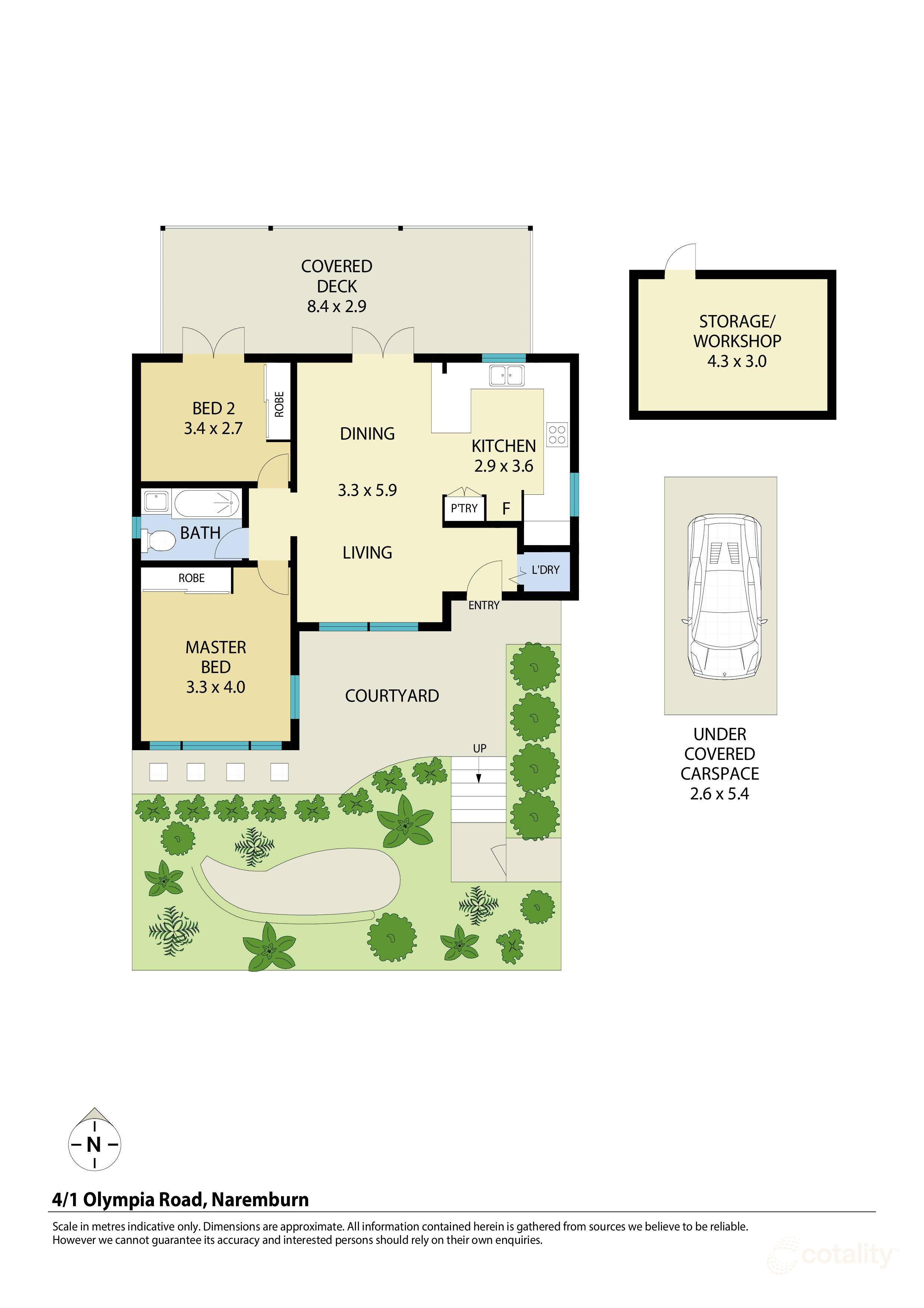 4/1 Olympia Rd, Naremburn, NSW 2065