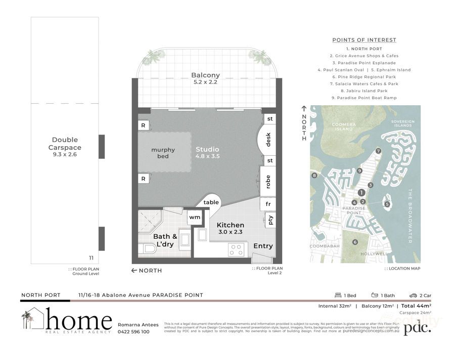 11/18 Abalone Ave, Paradise Point, QLD 4216