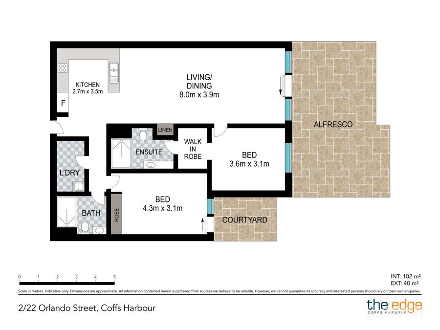 2/22 Orlando St, Coffs Harbour, NSW 2450