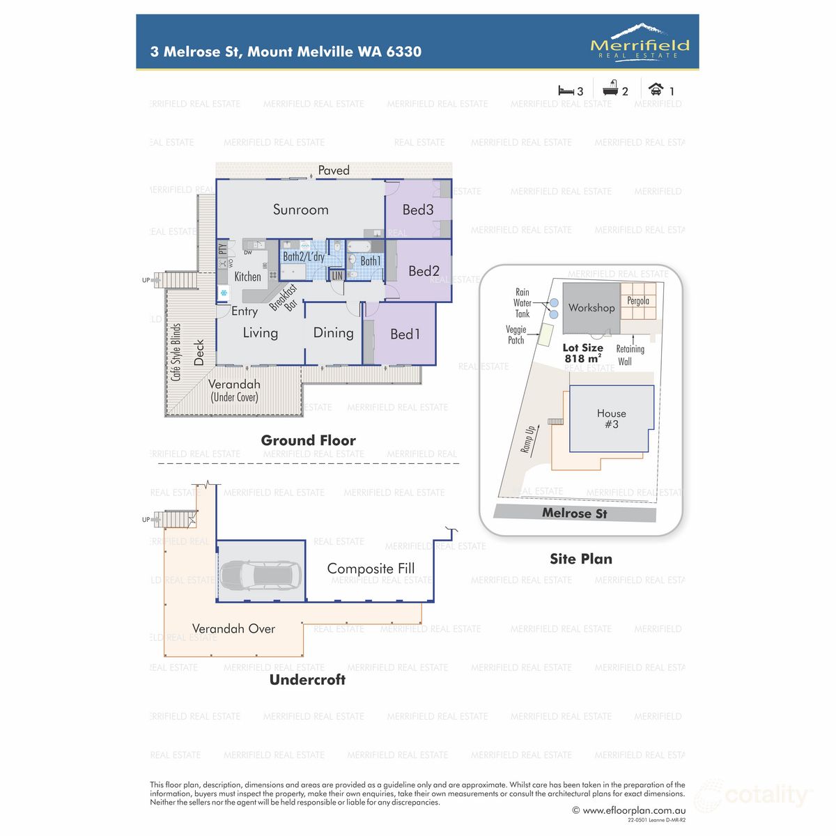3 Melrose St, Mount Melville, WA 6330