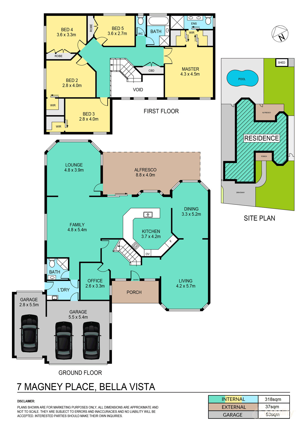 7 Magney Pl, Bella Vista, NSW 2153