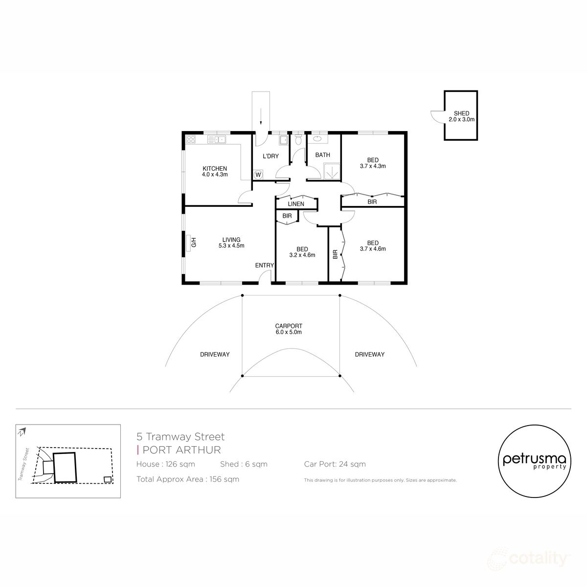 5 Tramway St, Port Arthur, TAS 7182