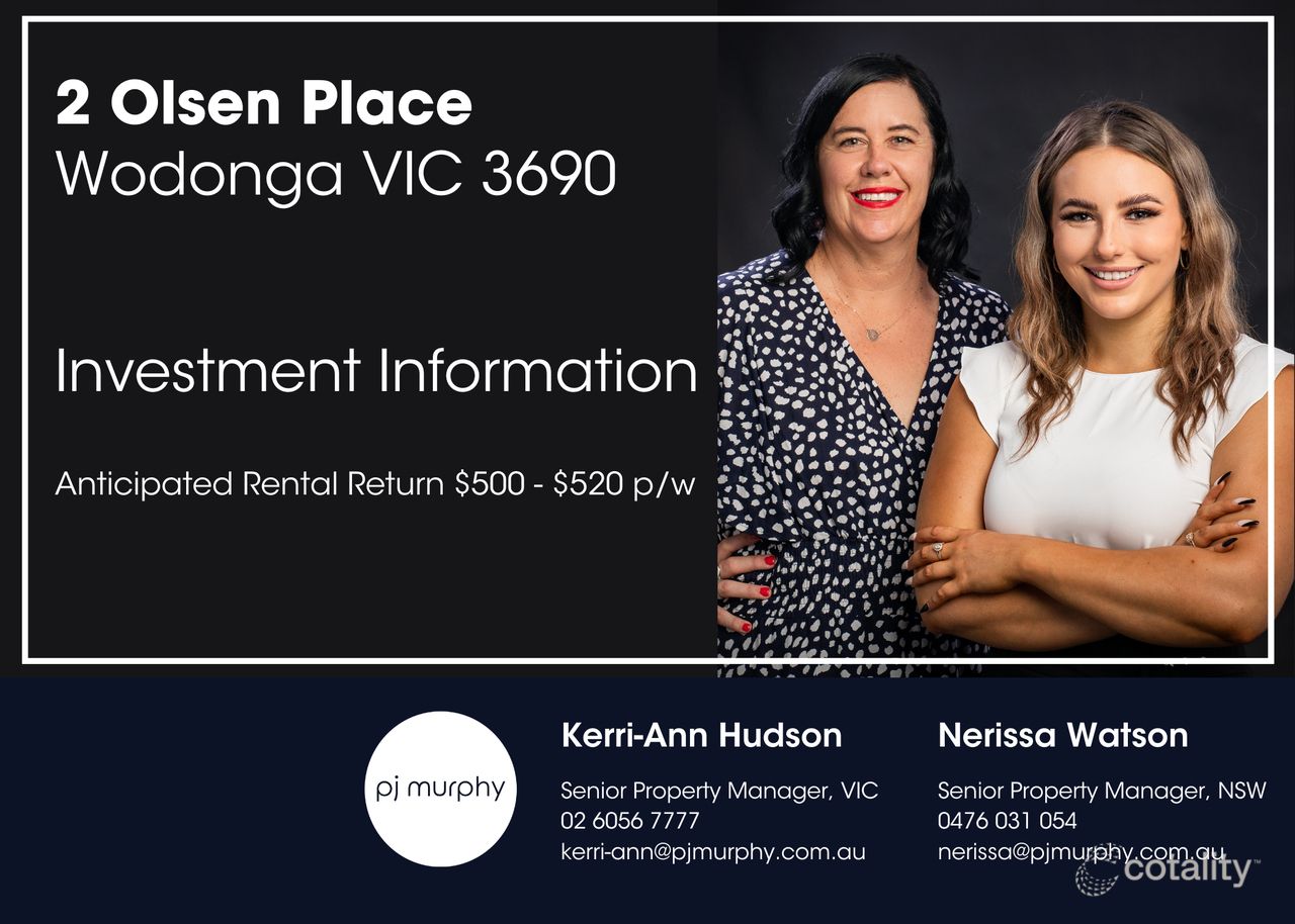 2 Olsen Pl, Baranduda, VIC 3691