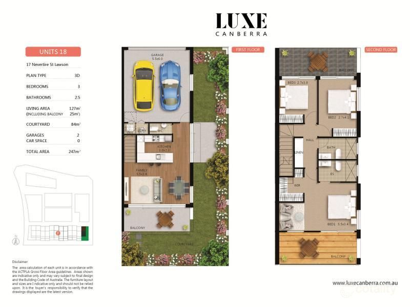 18/17 Nevertire St, Lawson, ACT 2617