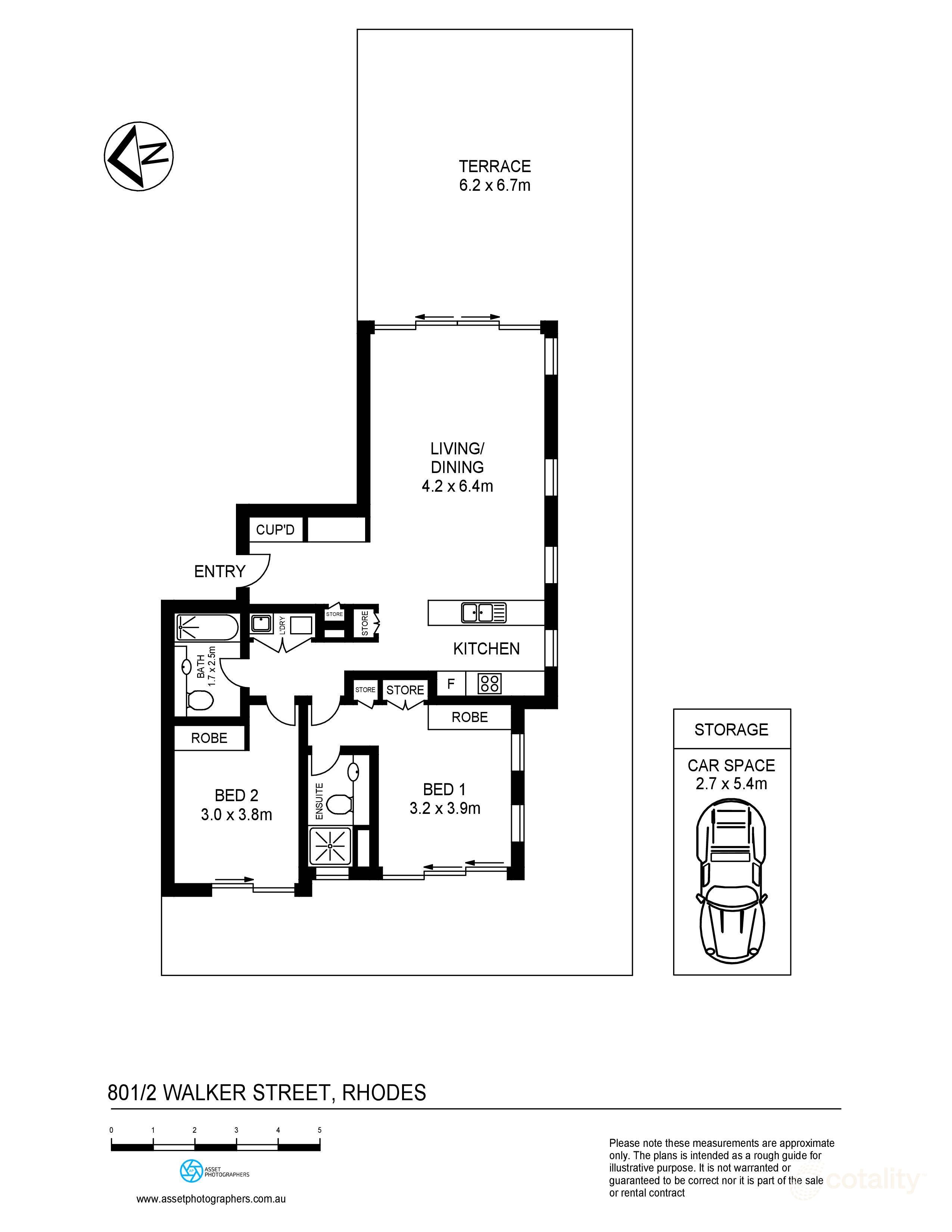 801/2 Walker St, Rhodes, NSW 2138