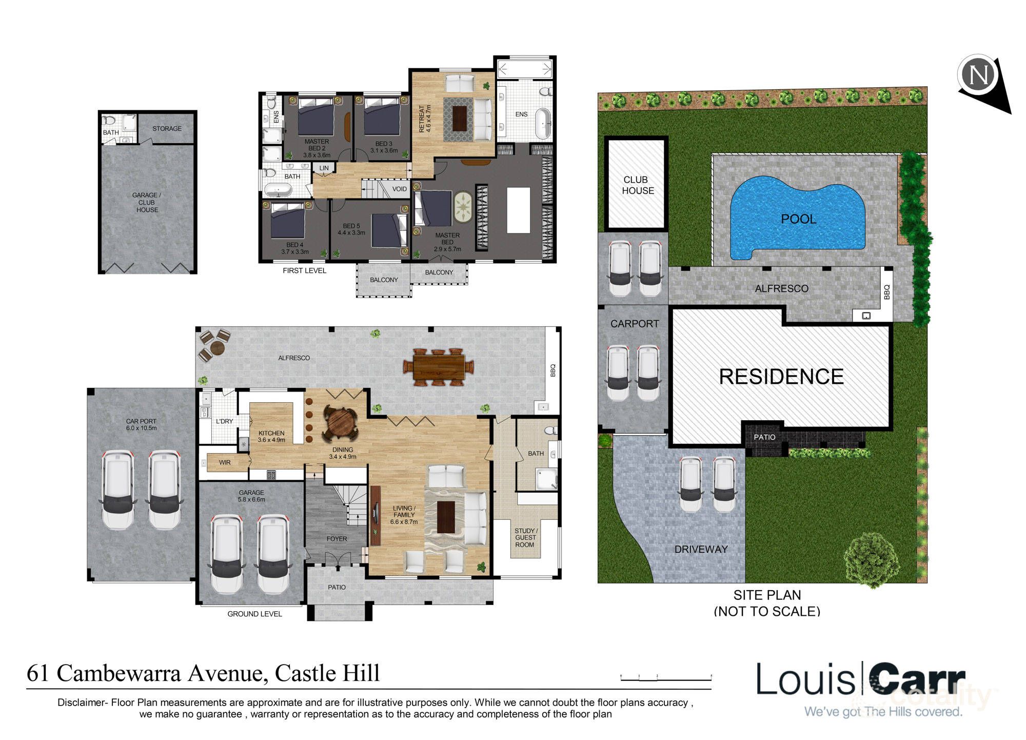 61 Cambewarra Ave, Castle Hill, NSW 2154