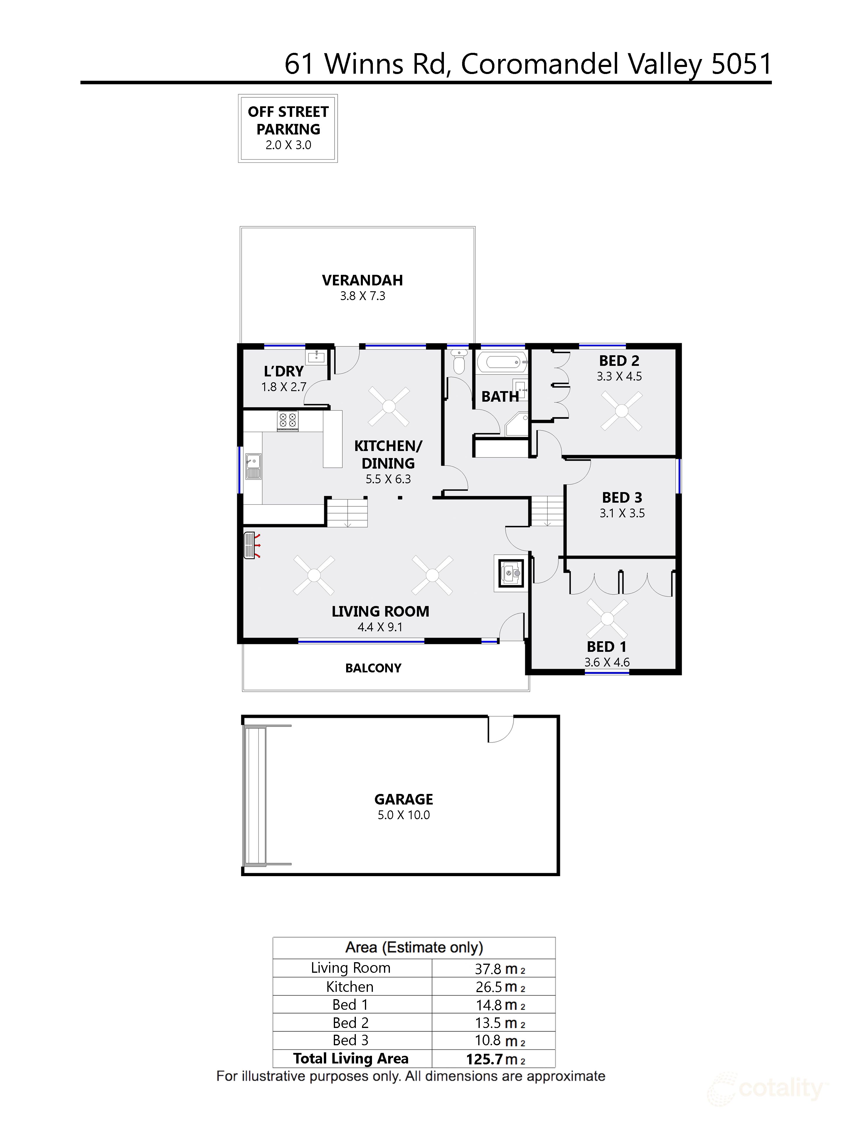 61 Winns Rd, Coromandel Valley, SA 5051