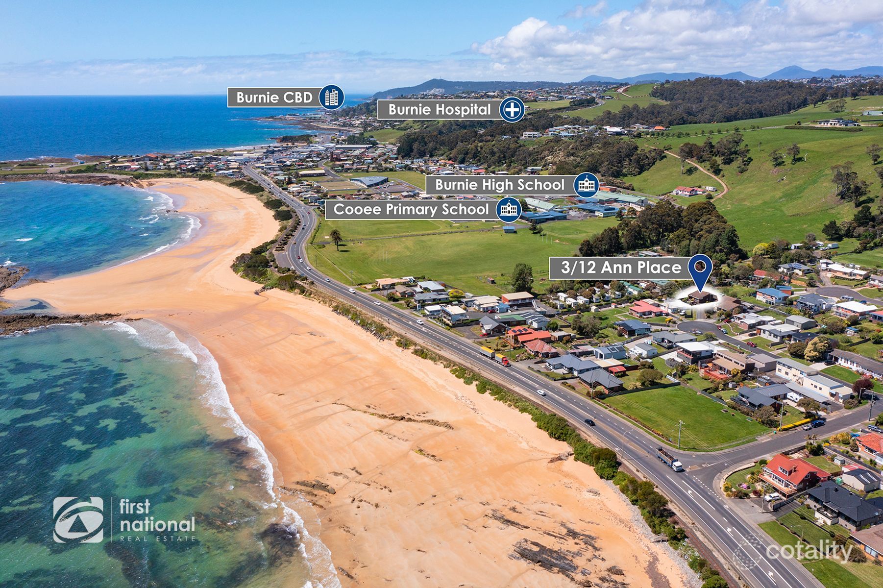 3/12 Ann Pl, Ocean Vista, TAS 7320