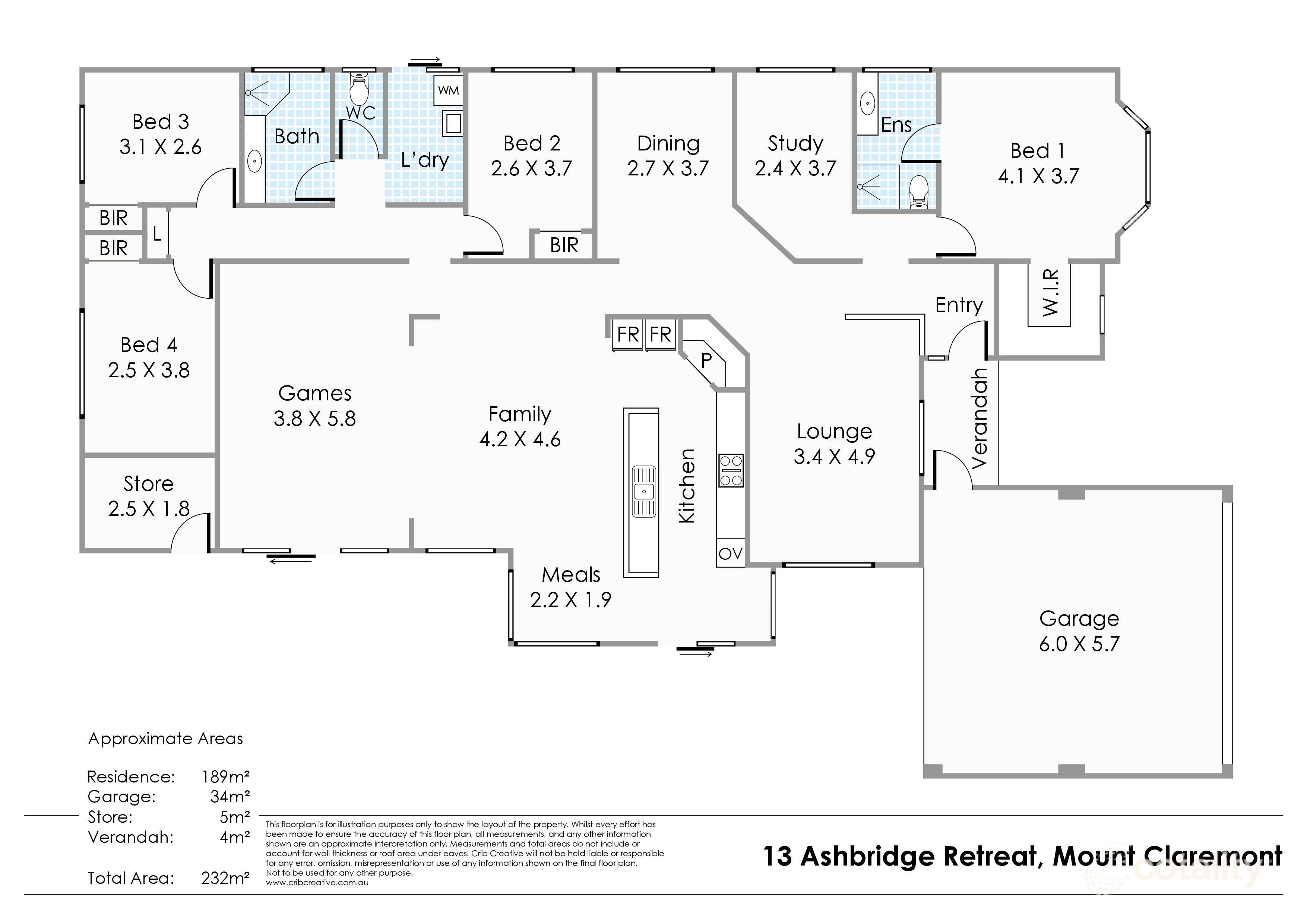 13 Ashbridge Rtt, Mount Claremont, WA 6010