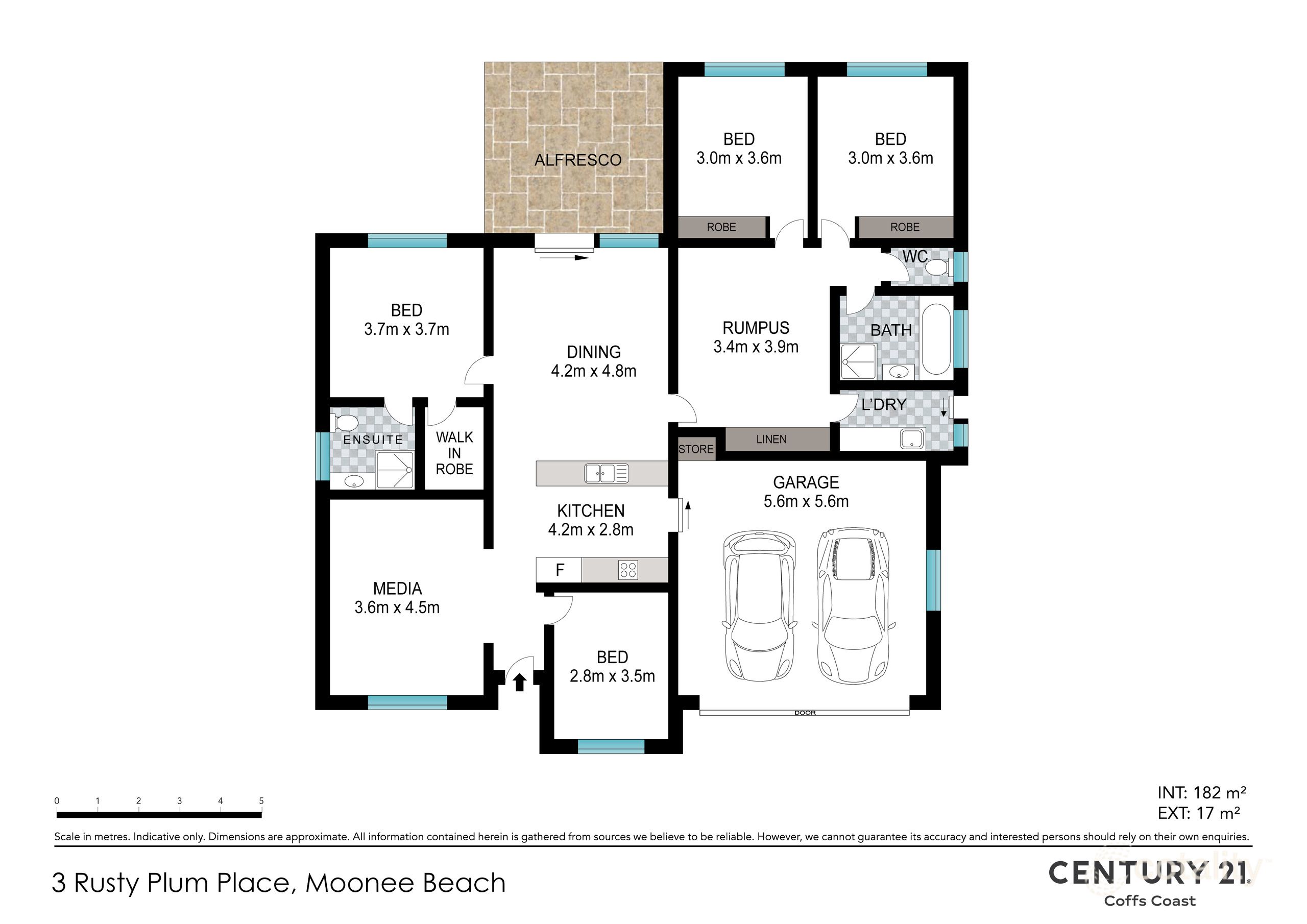 3 Rusty Plum Pl, Moonee Beach, NSW 2450