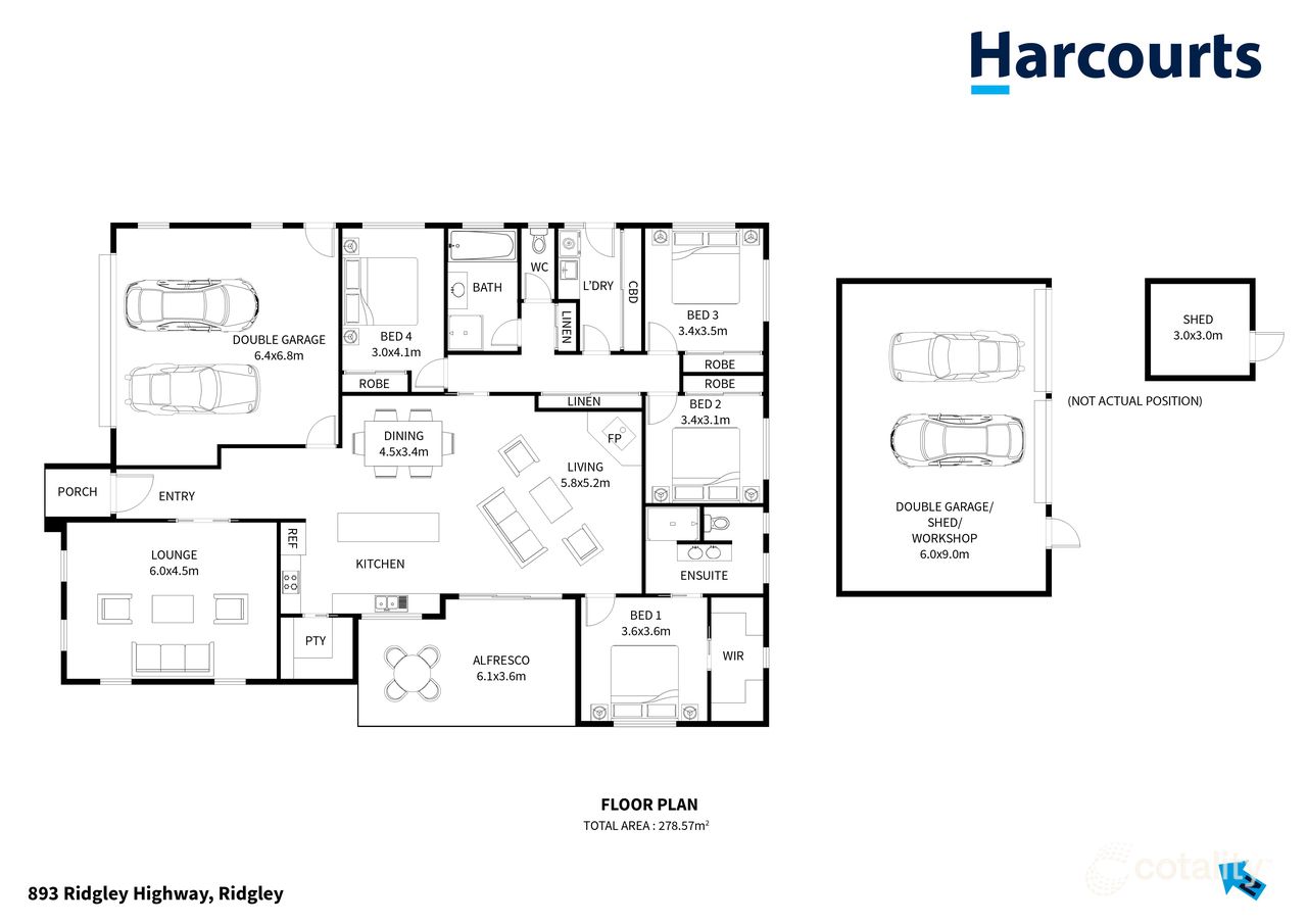 893 Ridgley Hwy, Ridgley, TAS 7321