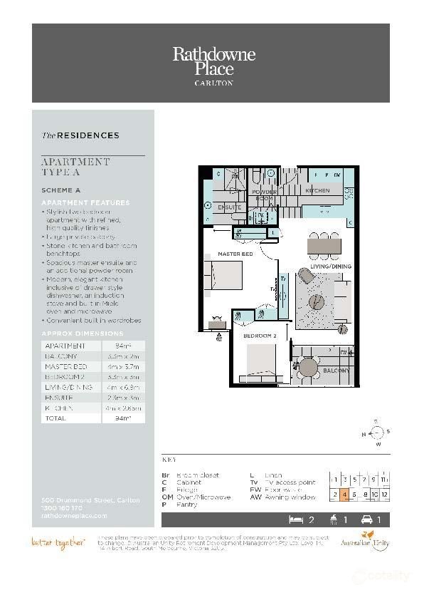 110/500 Drummond St, Carlton, VIC 3053