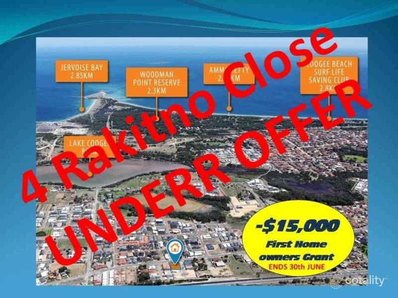 4 Rakitno Cl, Lake Coogee, WA 6166
