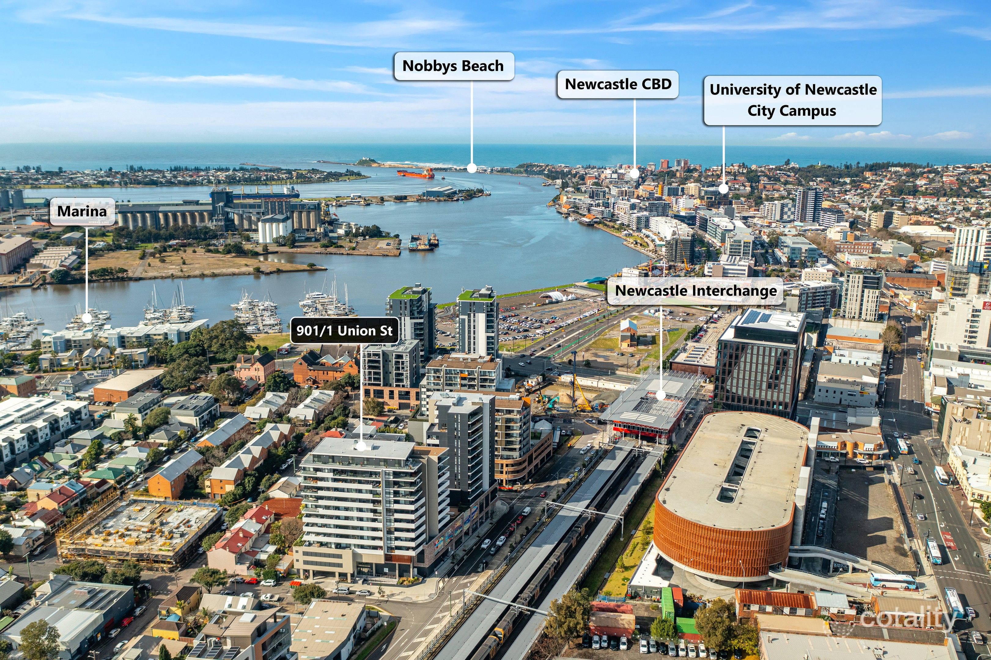 901/1 Union St, Wickham, NSW 2293