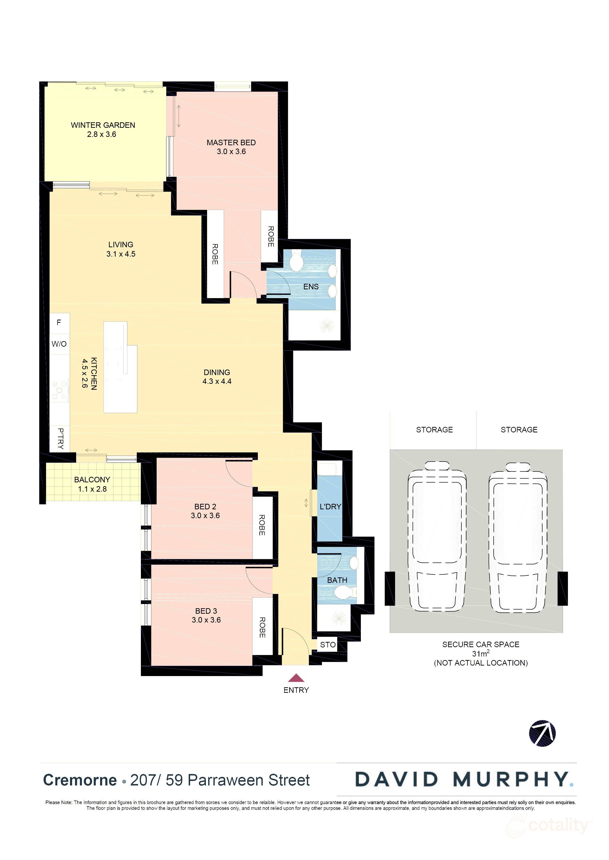 207/59 Parraween St, Cremorne, NSW 2090