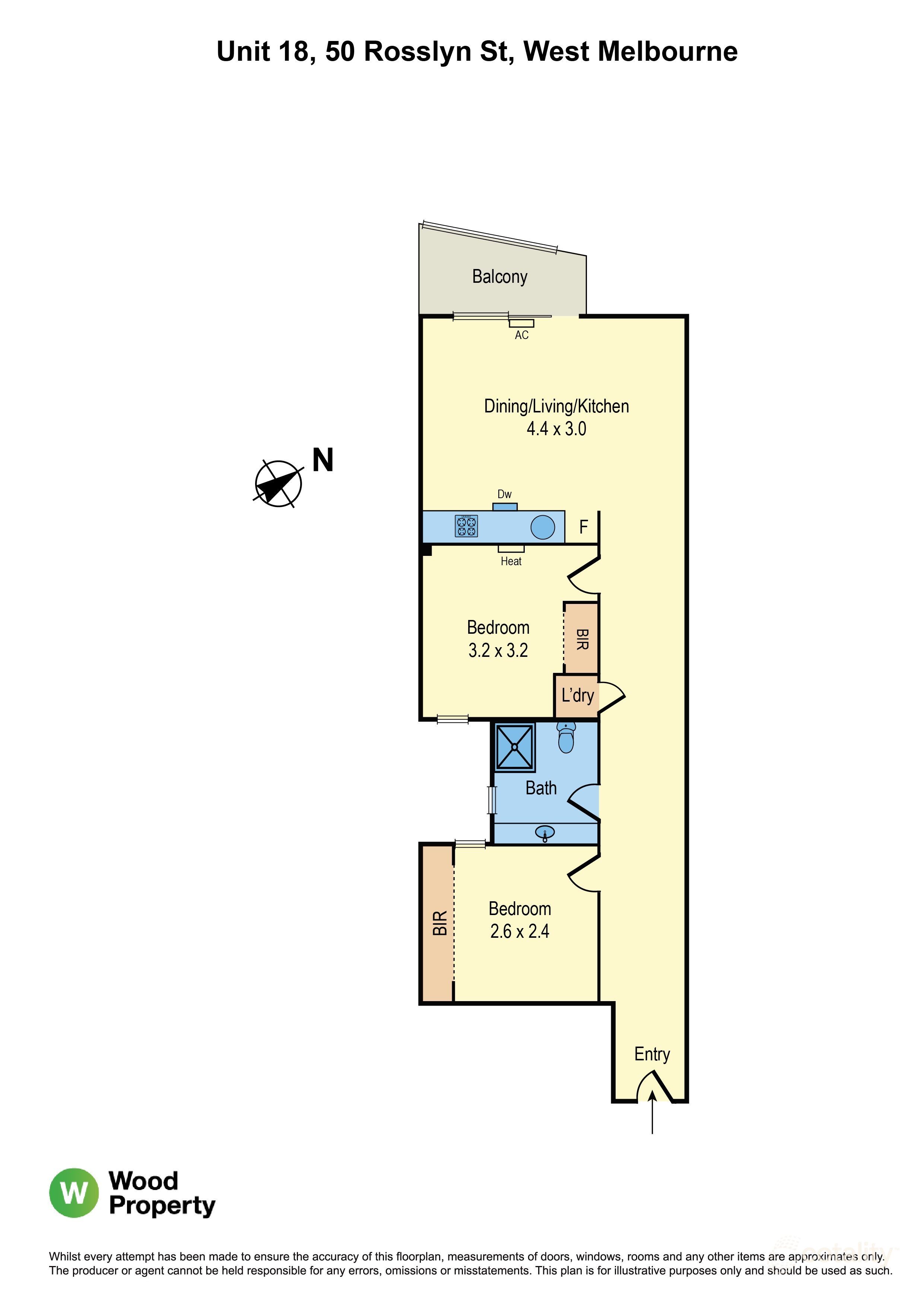 18/50 Rosslyn St, West Melbourne, VIC 3003