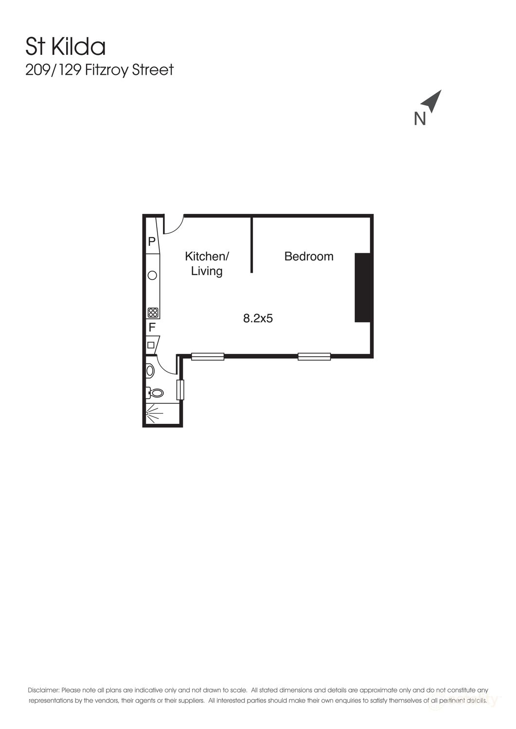 209/129 Fitzroy St, St Kilda, VIC 3182