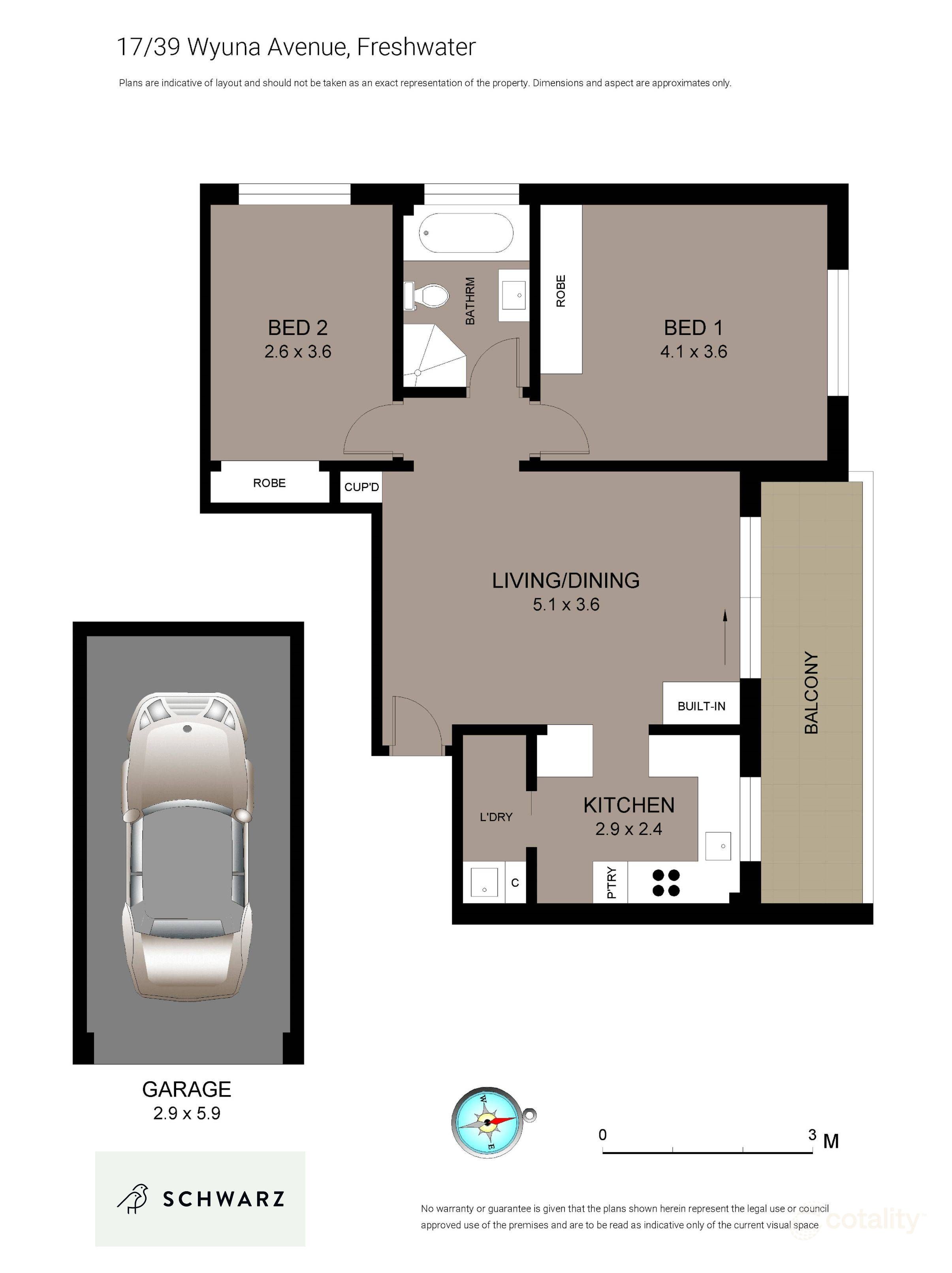 17/39 Wyuna Ave, Freshwater, NSW 2096