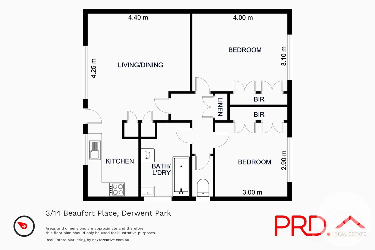 3/14 Beaufort Pl, Derwent Park, TAS 7009