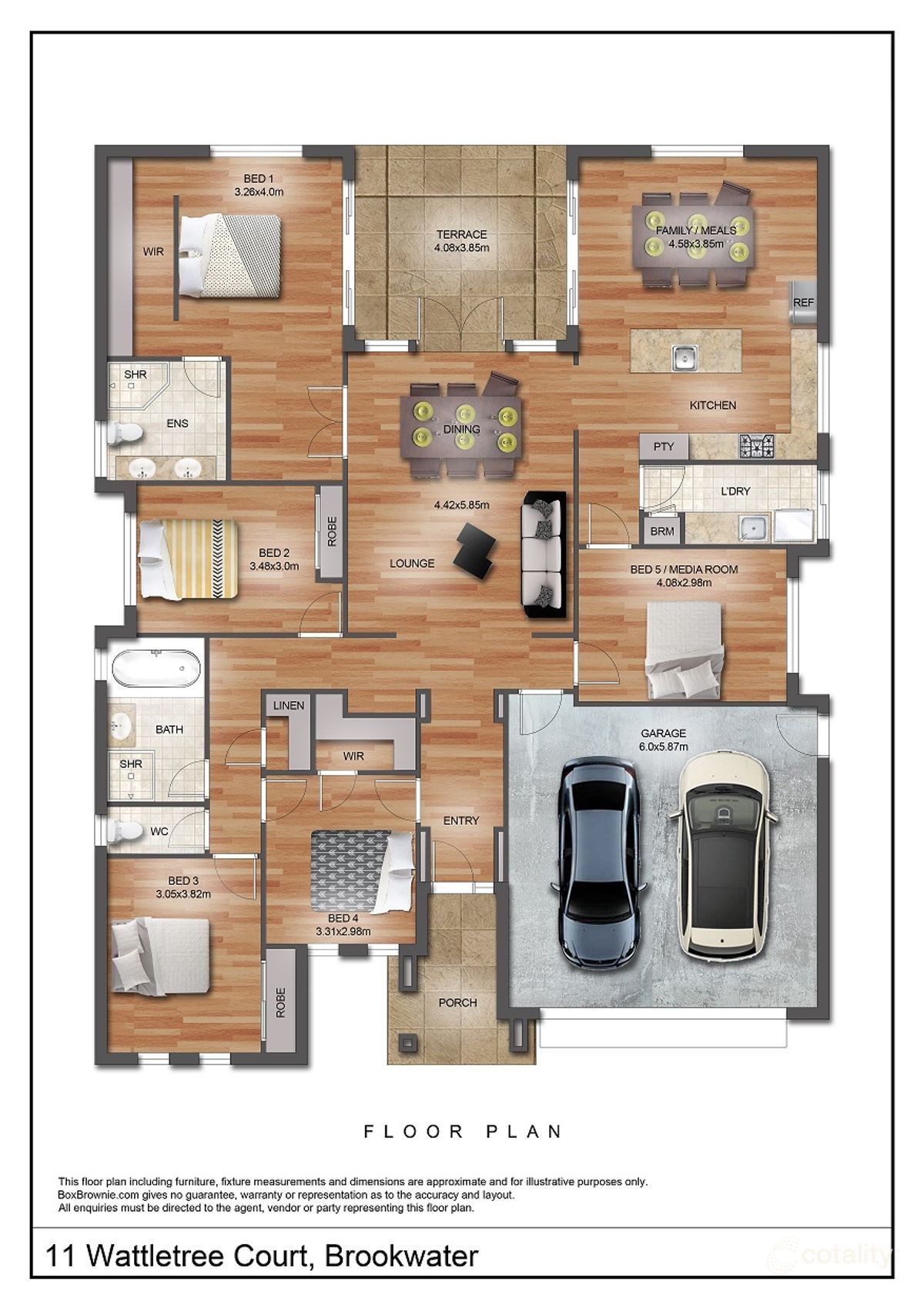 11 Wattletree Ct, Brookwater, QLD 4300