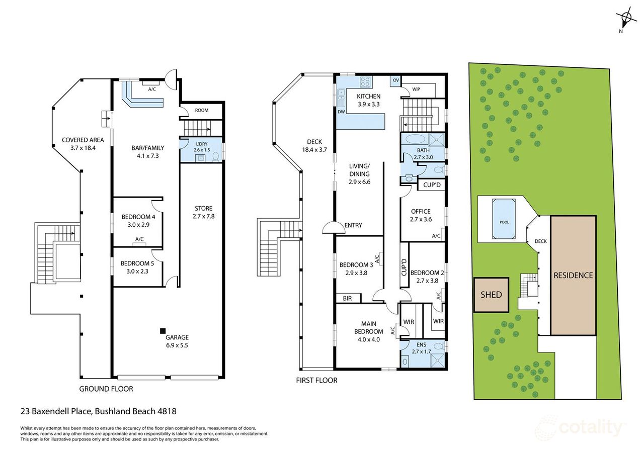 23 Baxendell Pl, Bushland Beach, QLD 4818