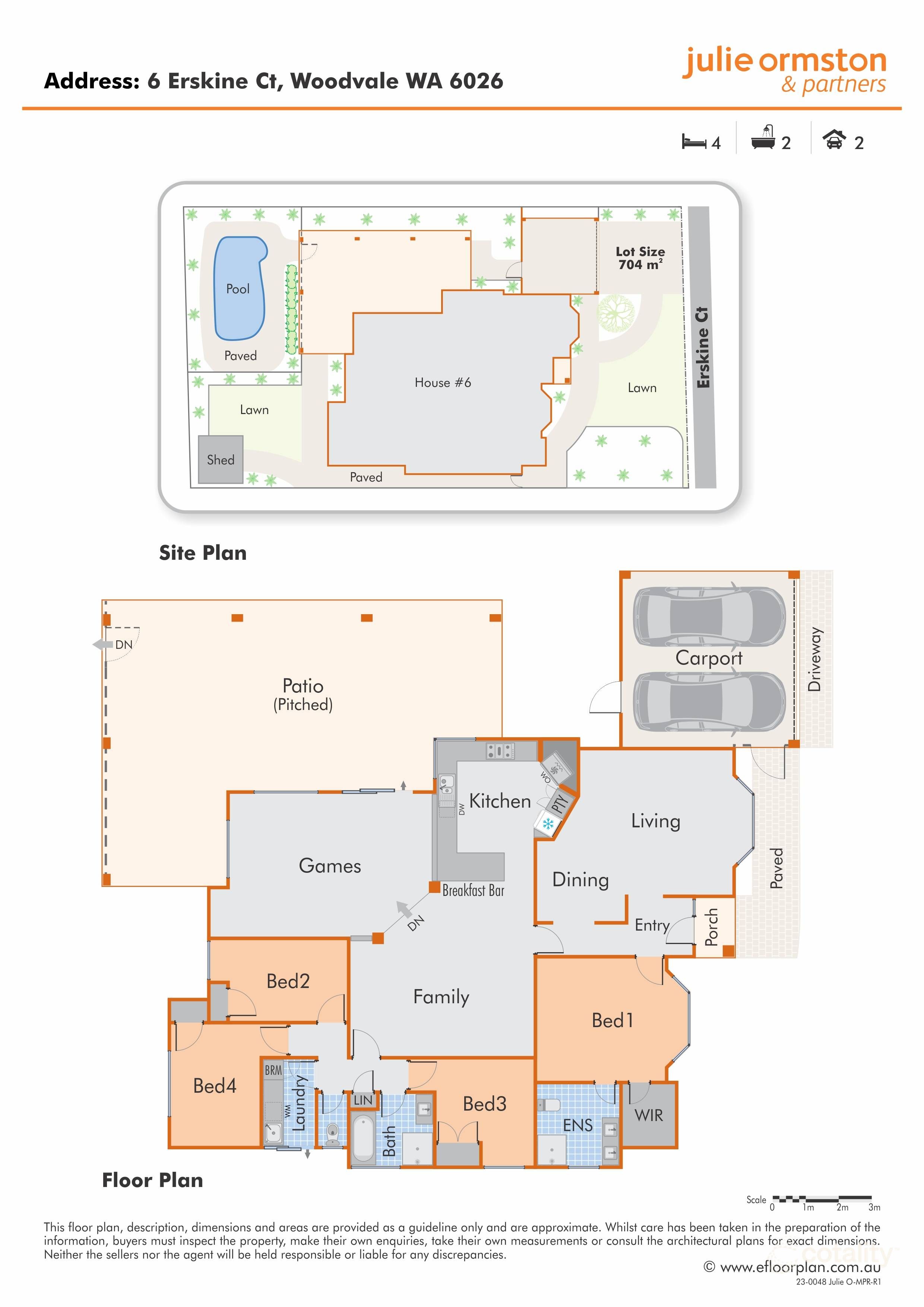 6 Erskine Ct, Woodvale, WA 6026