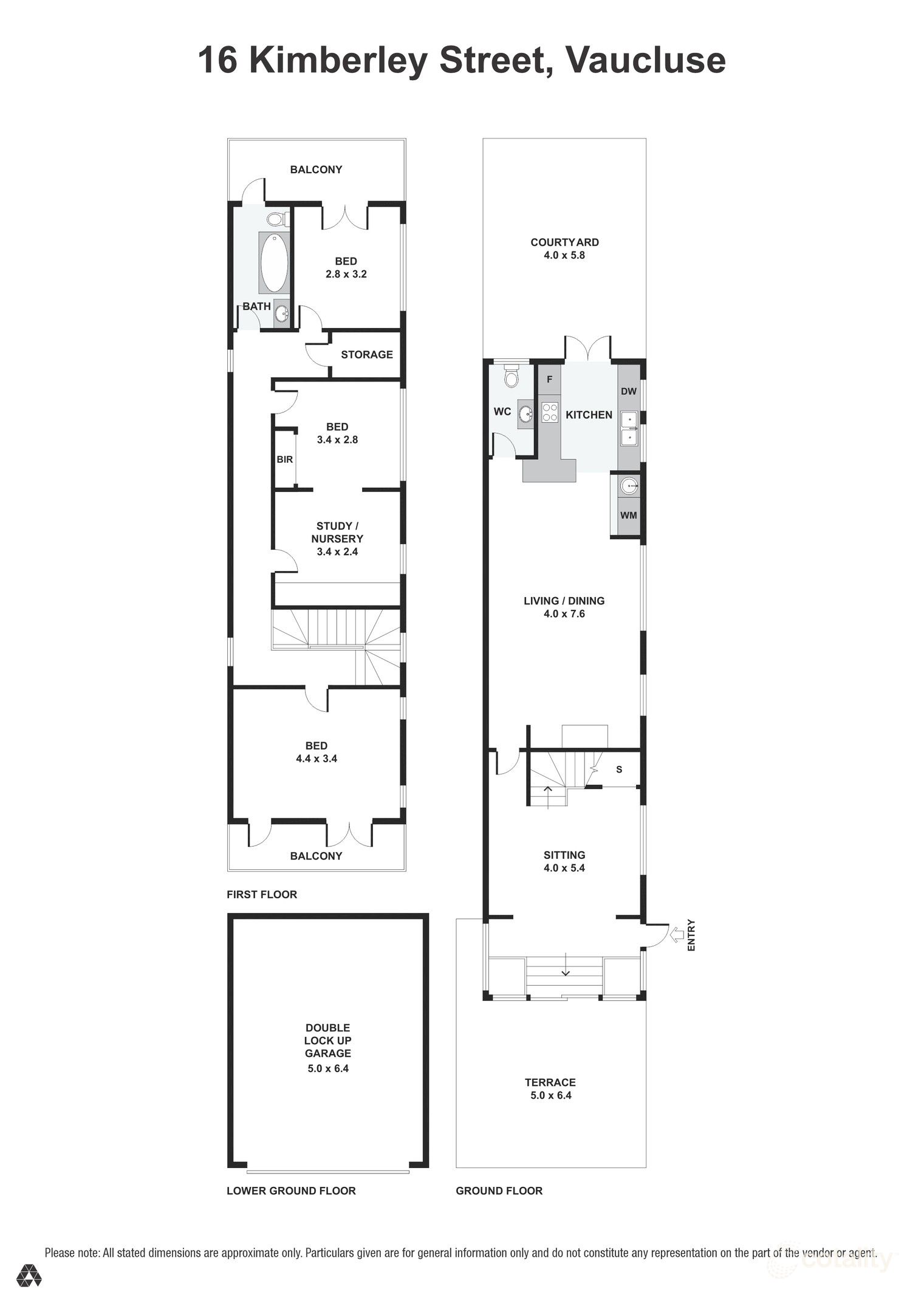 16 Kimberley St, Vaucluse, NSW 2030