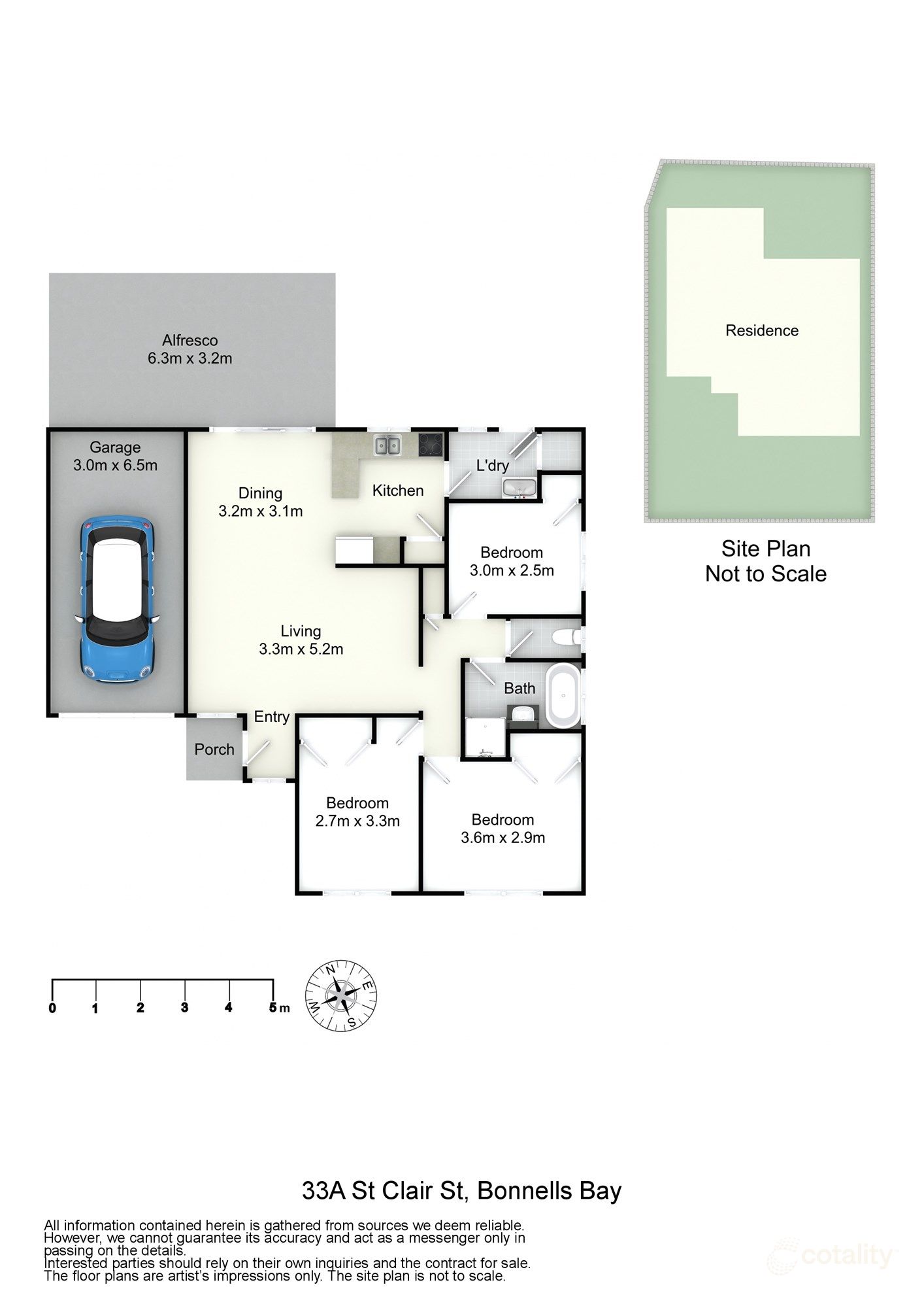 33a St Clair St, Bonnells Bay, NSW 2264