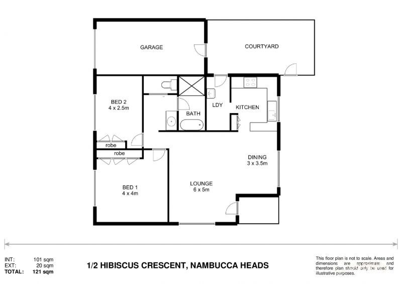 1/2 Hibiscus Cres, Nambucca Heads, NSW 2448
