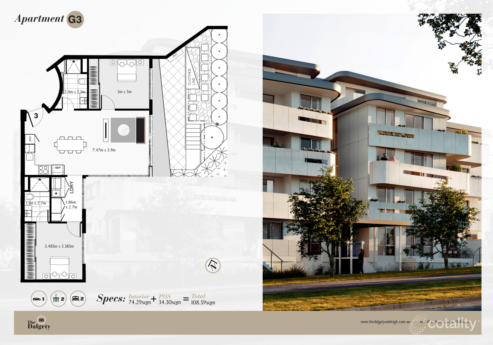 G03/16 Dalgety St, Oakleigh, VIC 3166