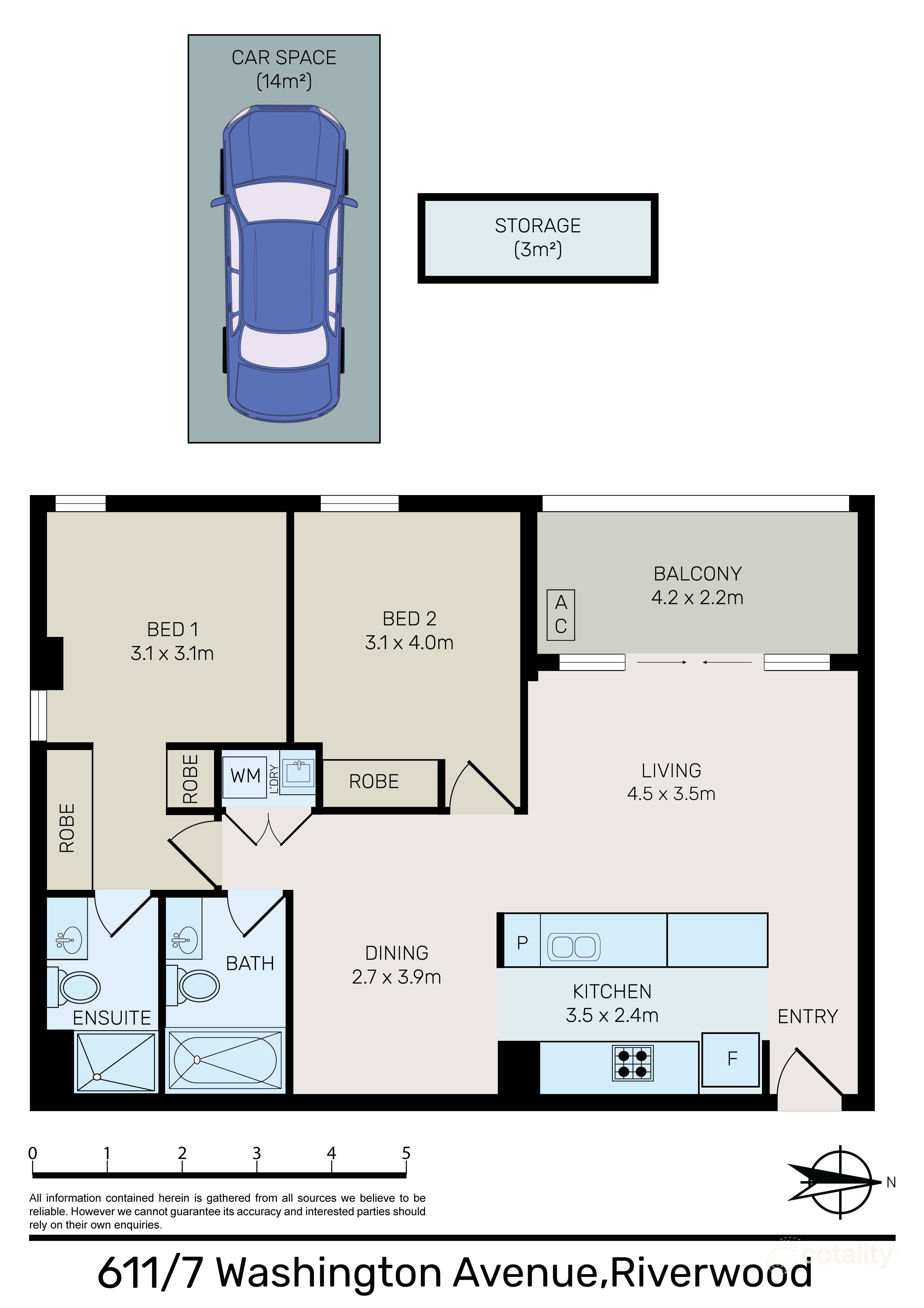 611/7 Washington Ave, Riverwood, NSW 2210