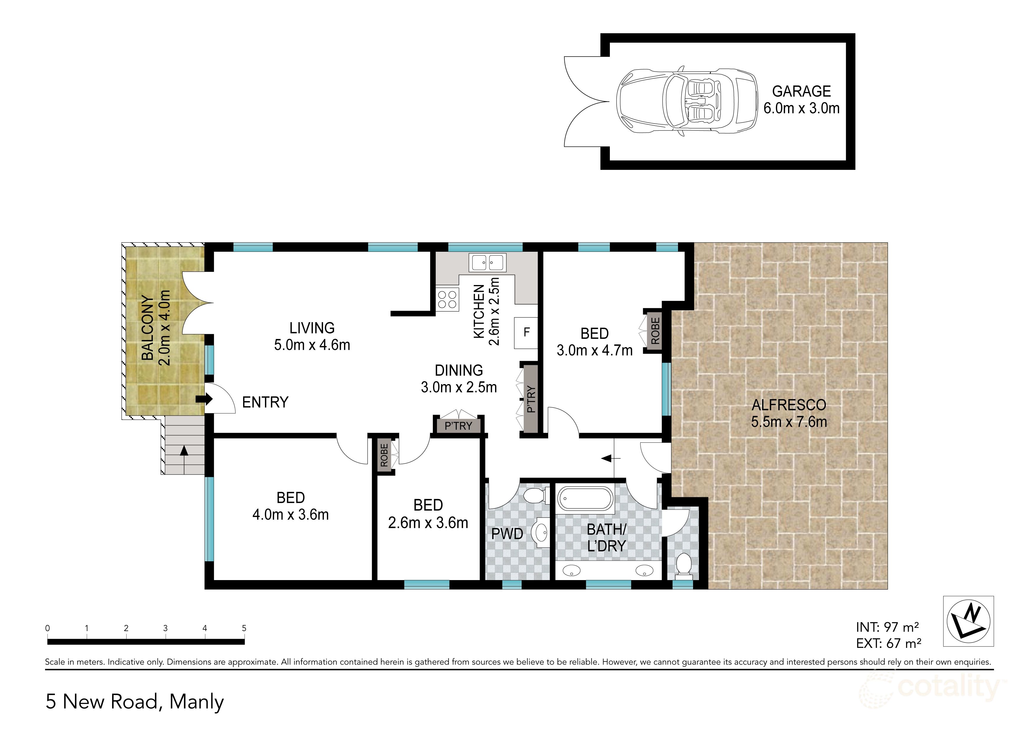 5 New Rd, Manly, QLD 4179