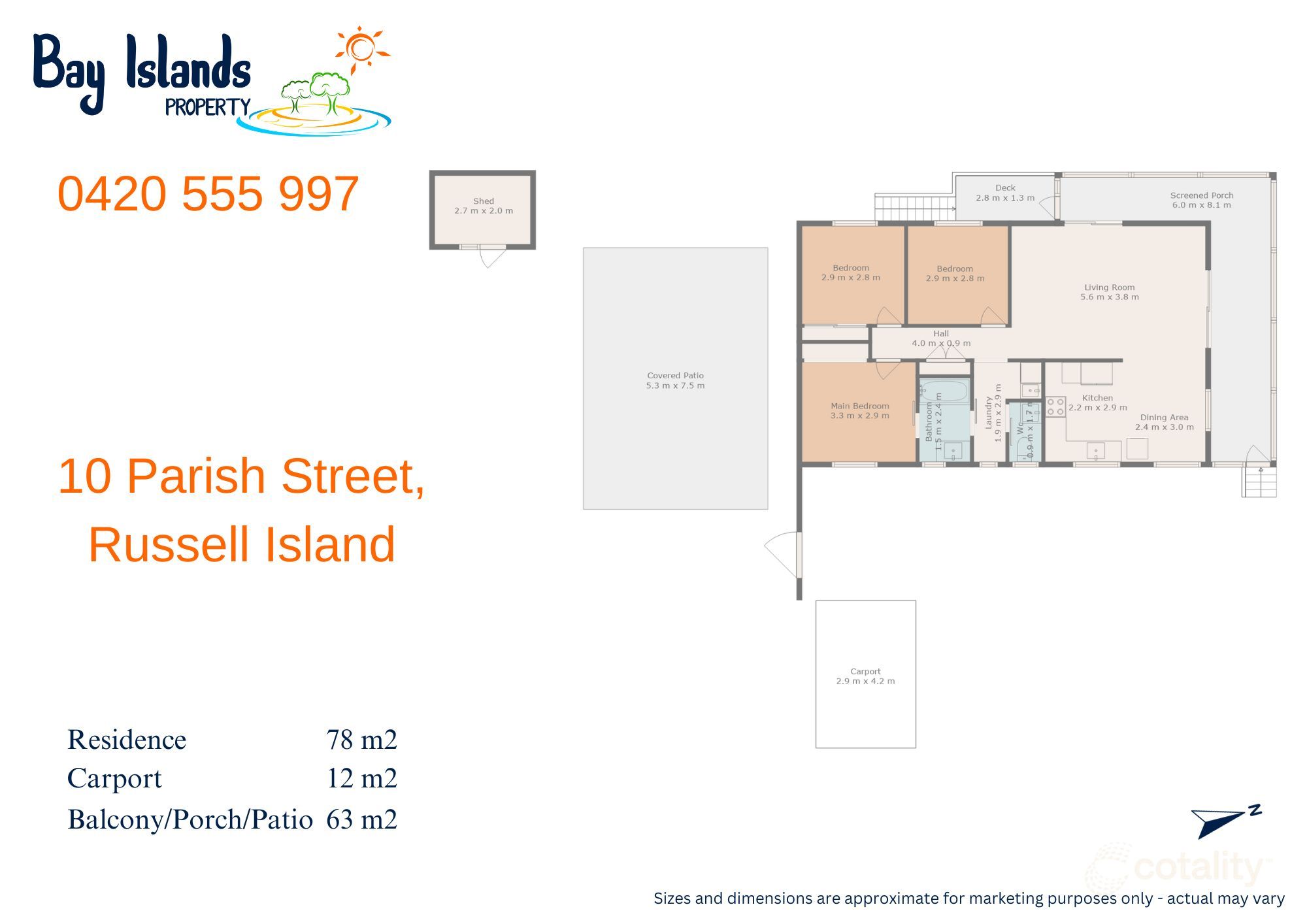 10 Parish St, Russell Island, QLD 4184