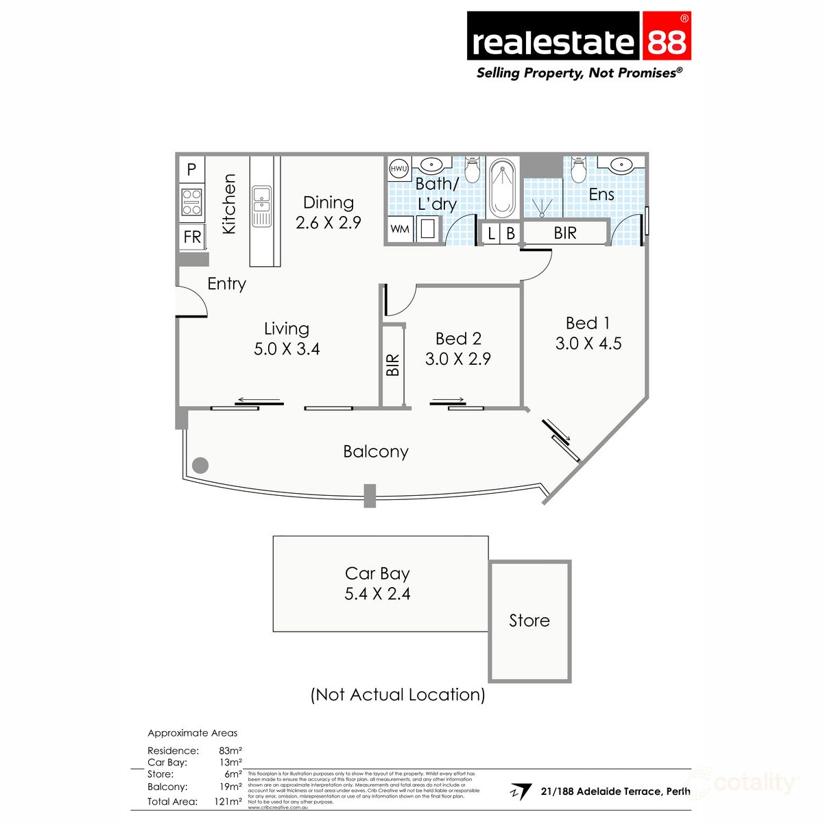 21/188 Adelaide Tce, East Perth, WA 6004