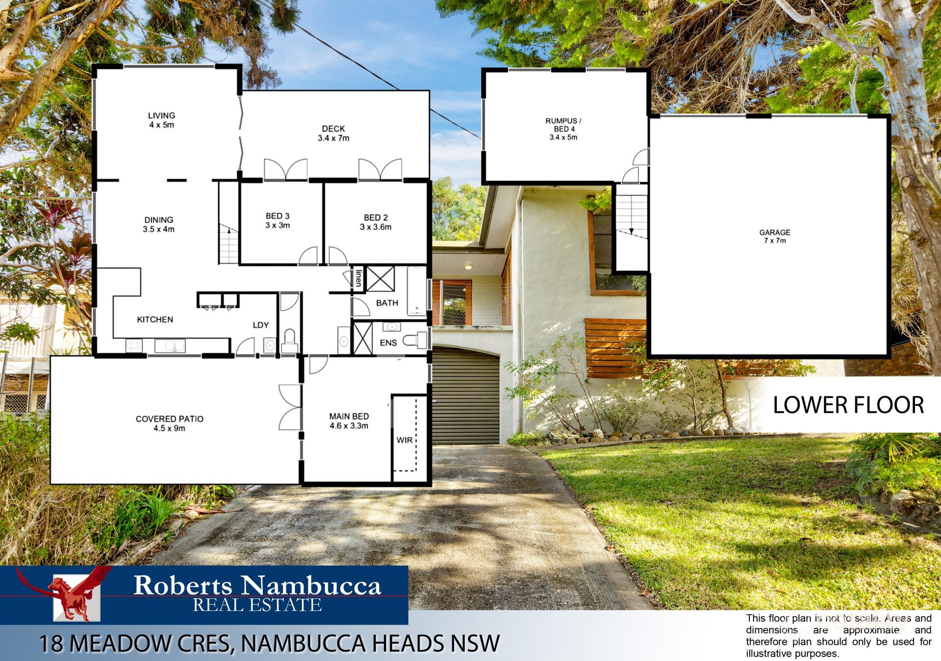 18 Meadow Cres, Nambucca Heads, NSW 2448