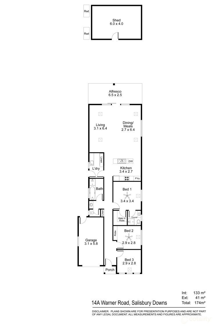 14a Warner Rd, Salisbury Downs, SA 5108