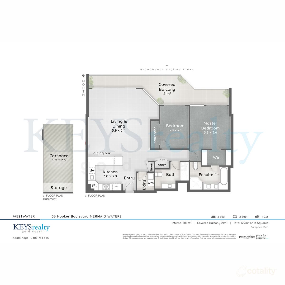 19/56 Hooker Bvd, Mermaid Waters, QLD 4218