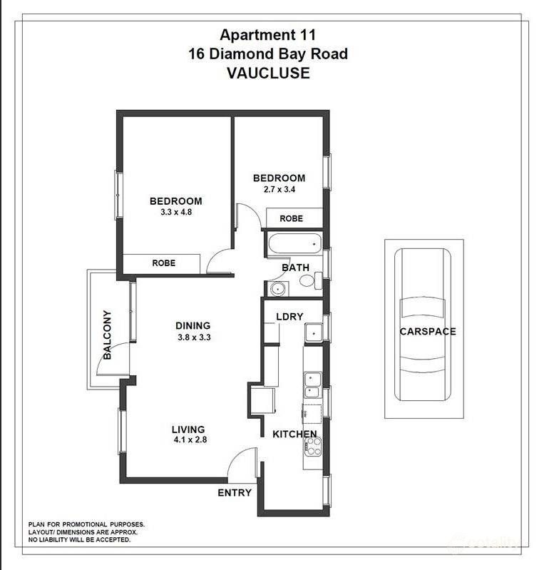 11/16 Diamond Bay Rd, Vaucluse, NSW 2030