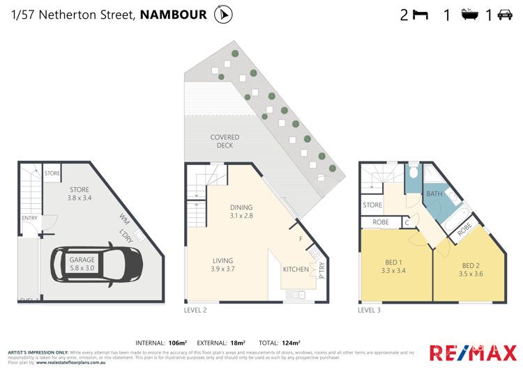1/57 Netherton St, Nambour, QLD 4560