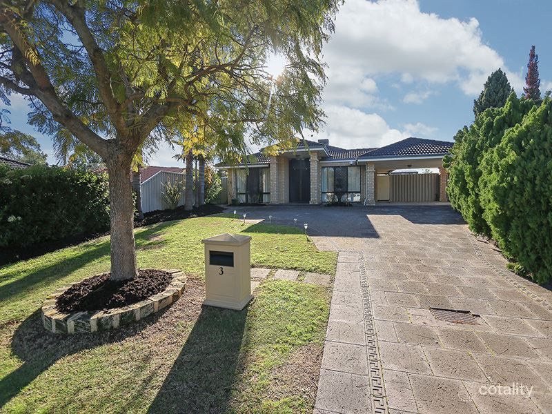 3 Mackaya Ct, South Lake, WA 6164