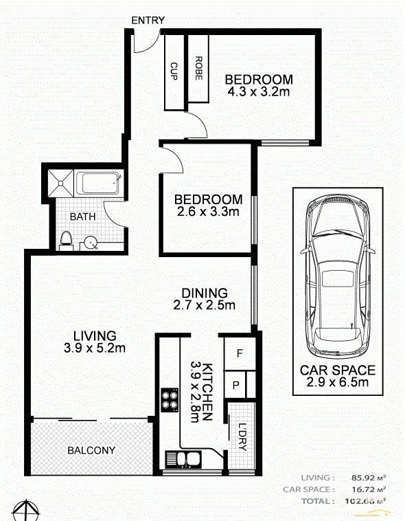 32/9-13 Hampden Ave, Cremorne, NSW 2090
