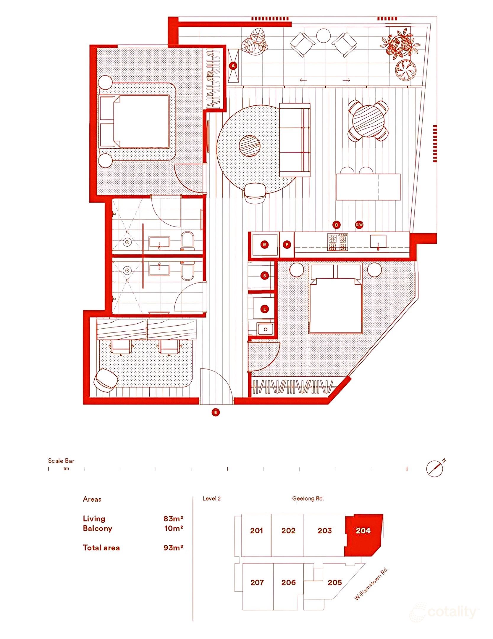 204/2b Williamstown Rd, Kingsville, VIC 3012