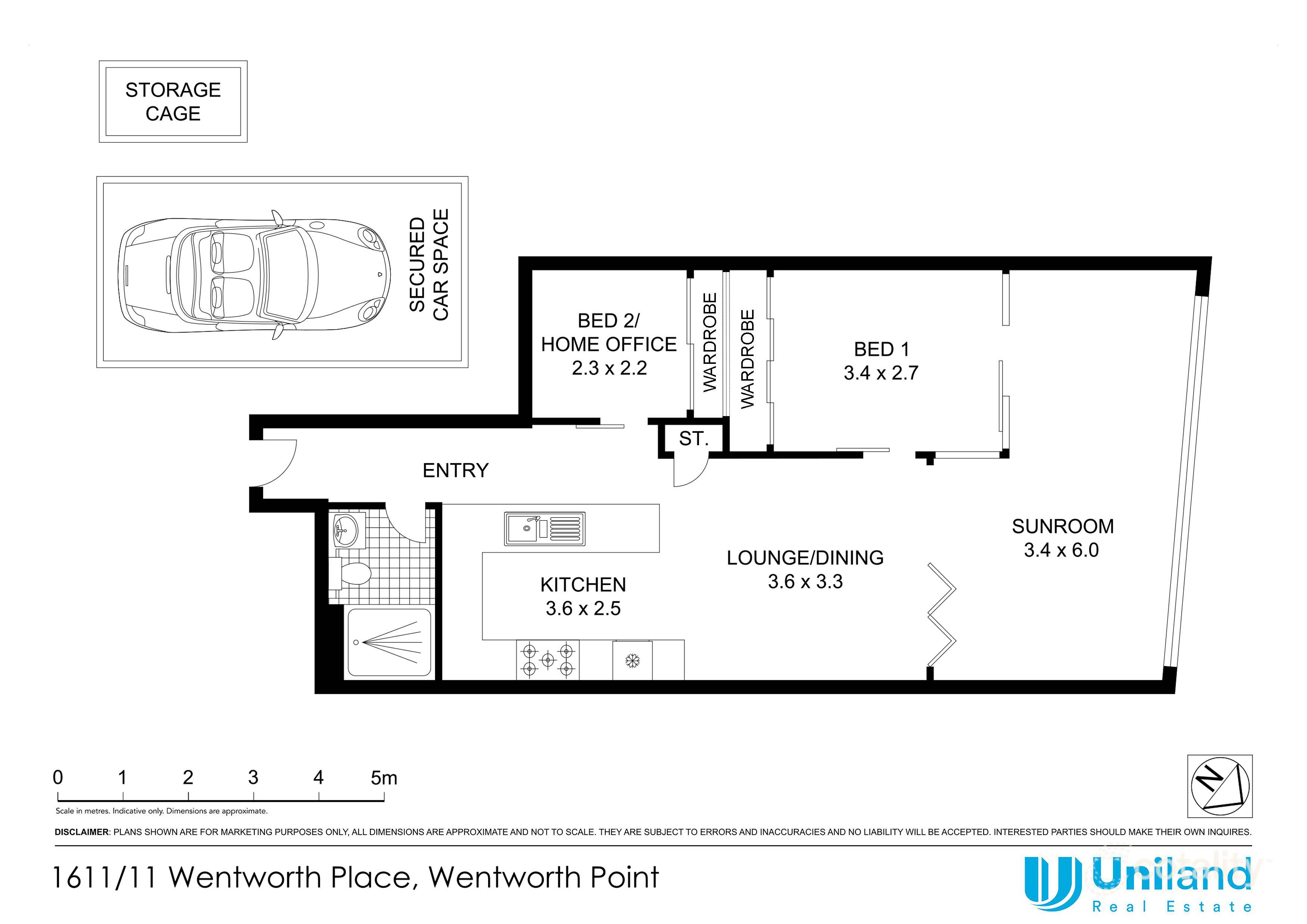 1611/11 Wentworth Pl, Wentworth Point, NSW 2127