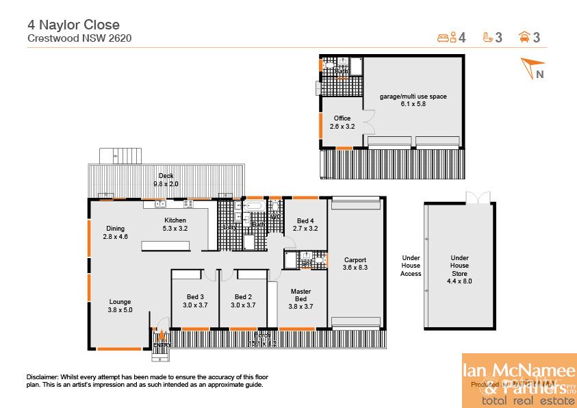 4 Naylor Cl, Crestwood, NSW 2620