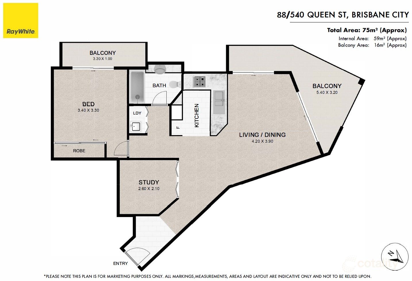 88/540 Queen St, Brisbane City, QLD 4000